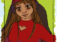 Paloma, my Vampire the Masquerade Ministry twitch streamer character.